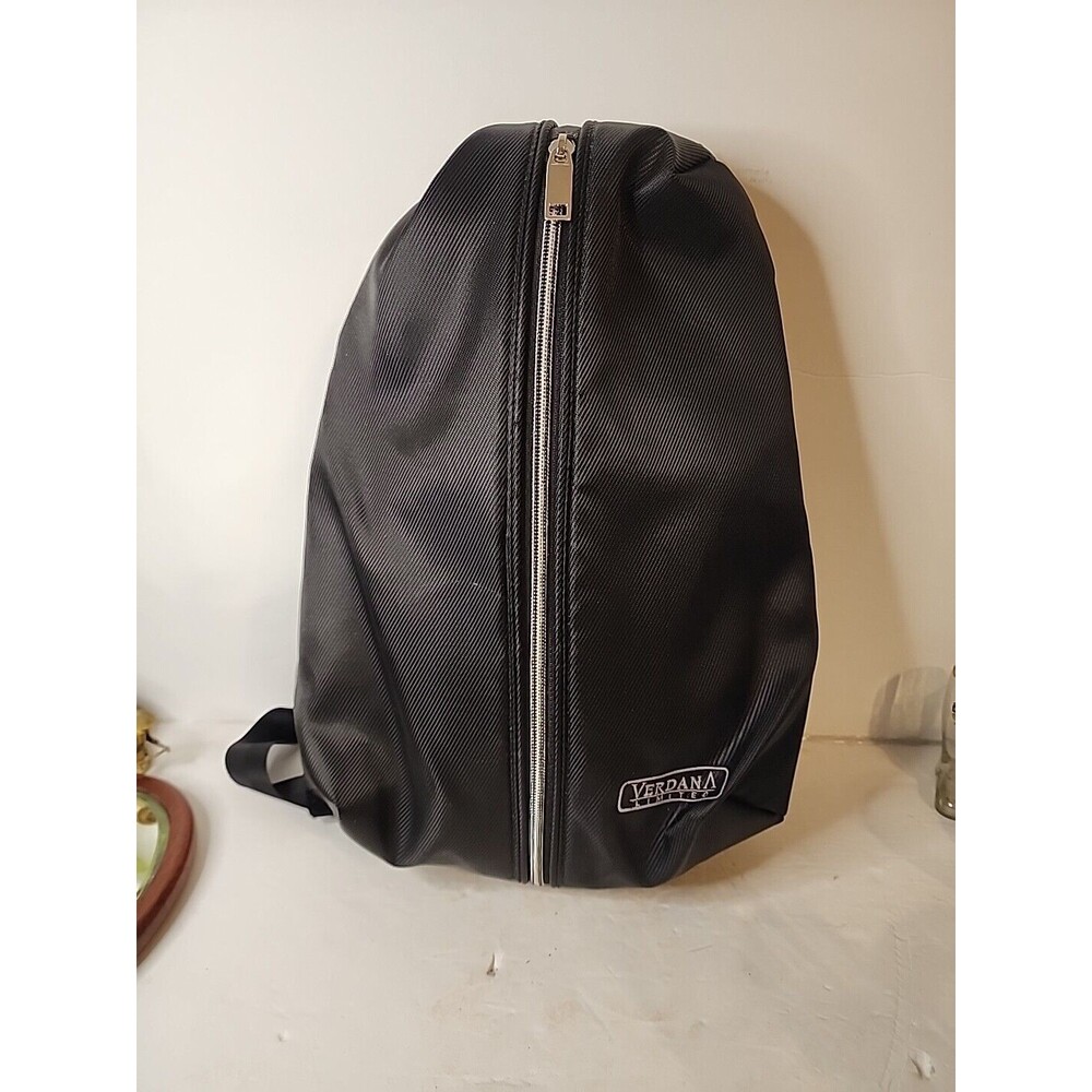 Nike Verdana Limited Black Over The Shoulder Golf Shoe Bag Rare Red Felt